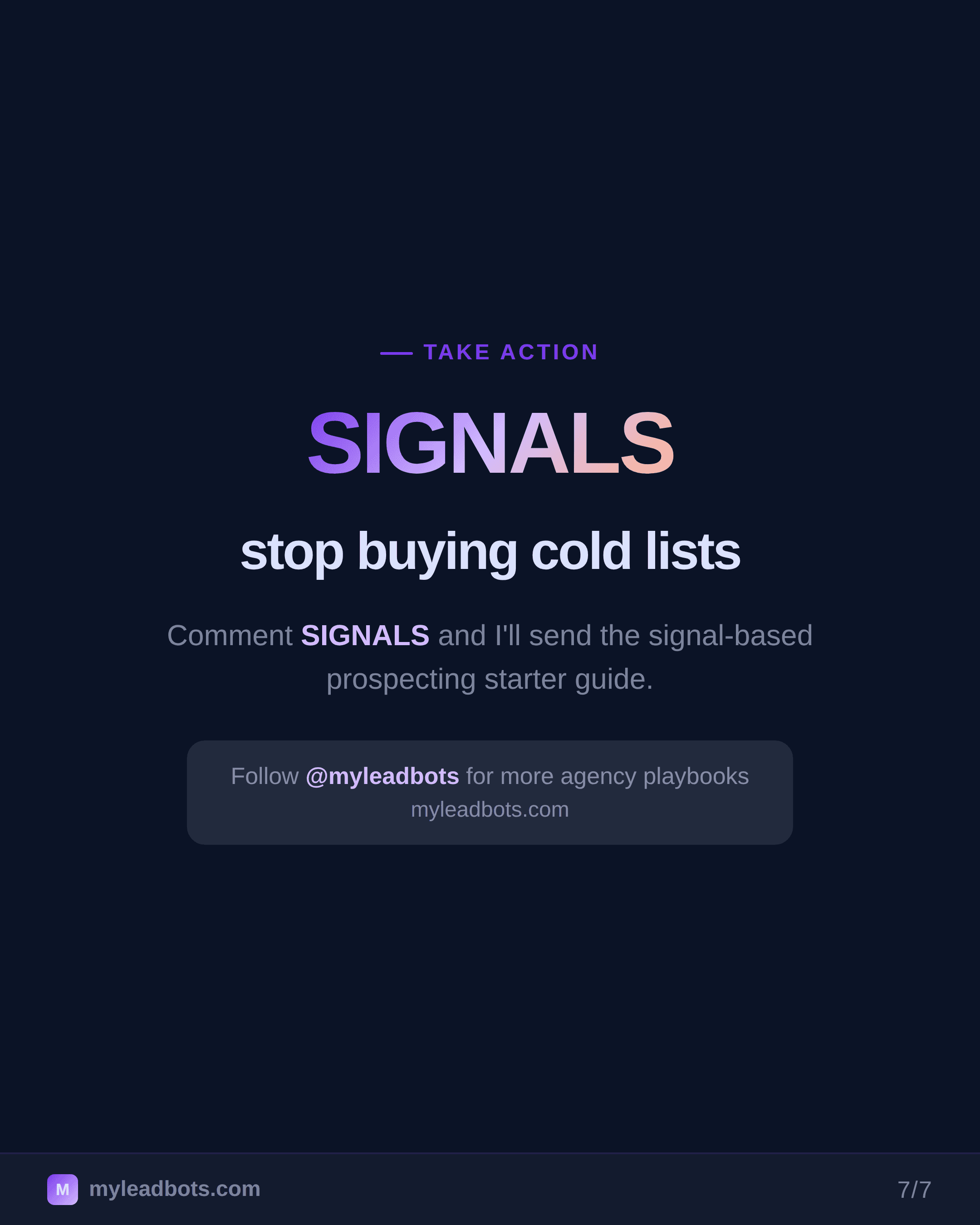 Alternatives to Traditional Lead Generation for Local Agencies — slide 7