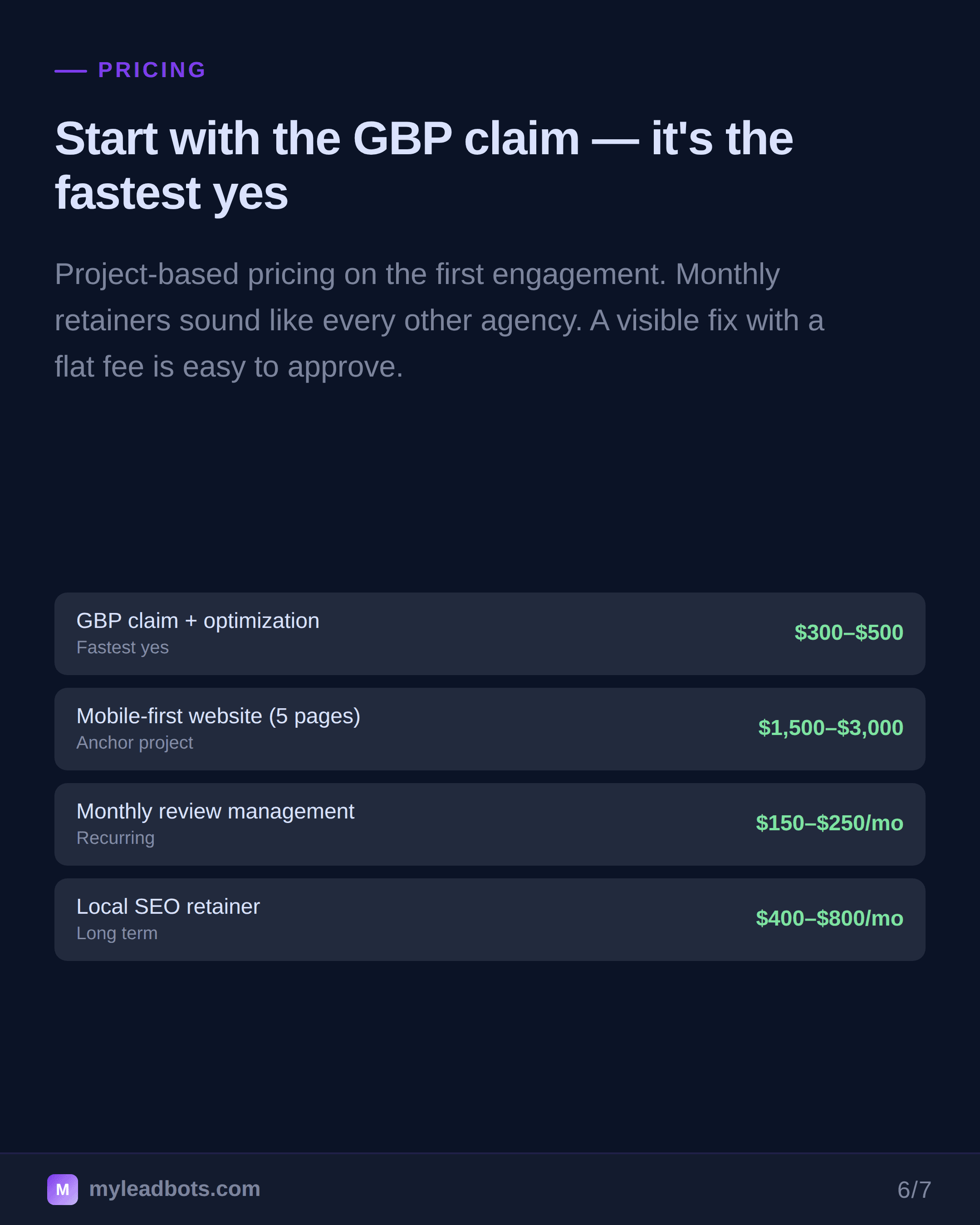 Auto Repair Shop Lead Generation: Agency Playbook 2026 — slide 6