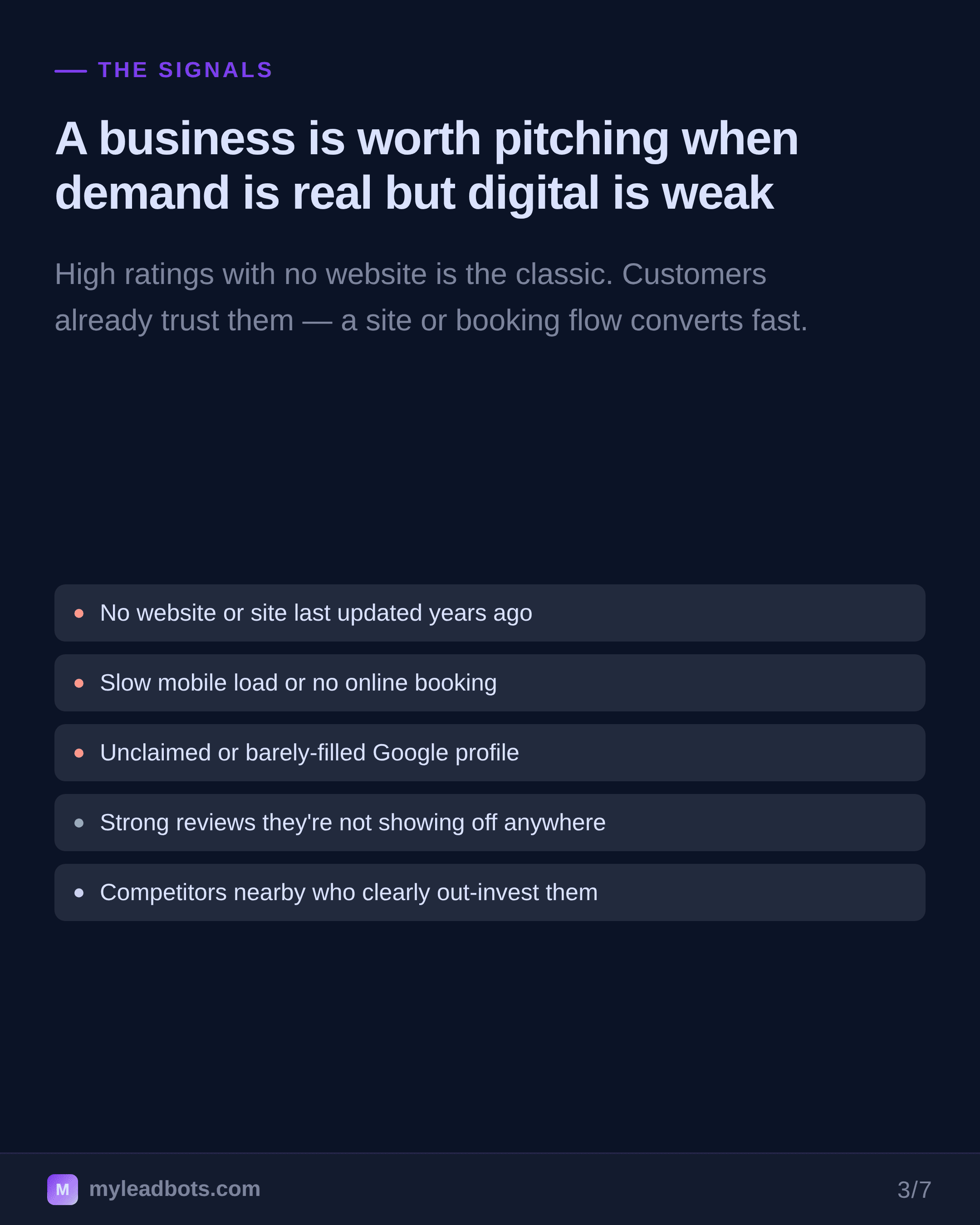 Best Tools to Find Local Businesses With Weak Online Presence — slide 3