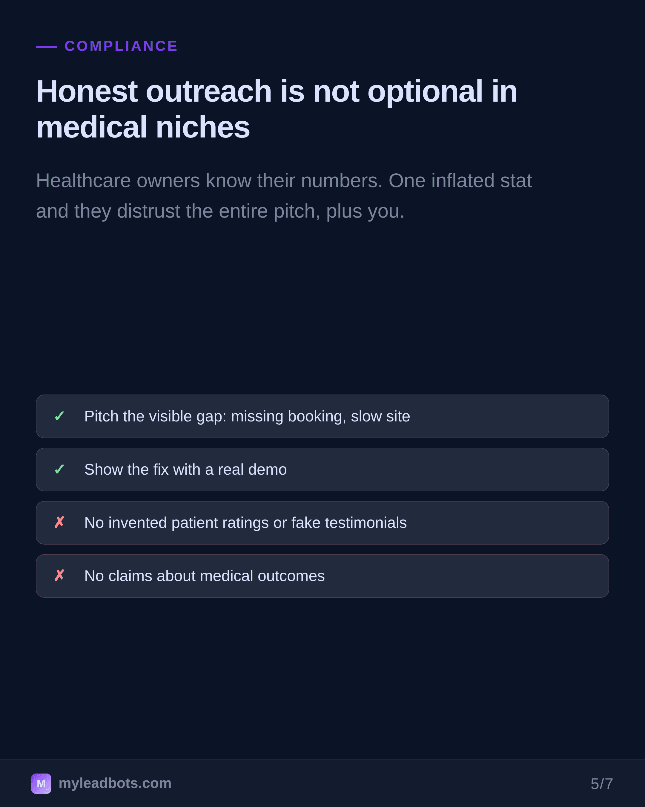 Lead Gen Tool Features for Finding Local Healthcare Clients — slide 5