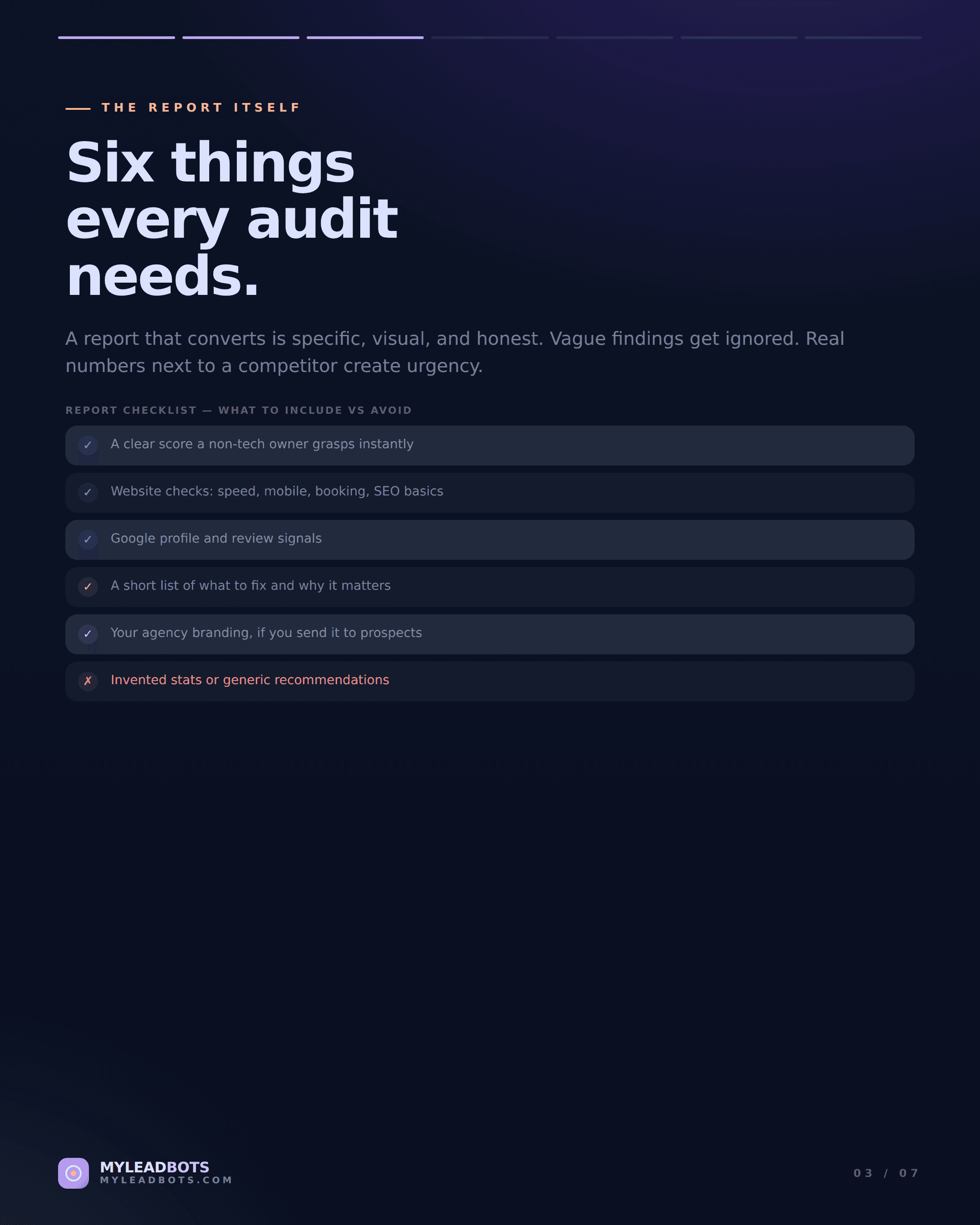 Best Local Business Audit Tools With Client-Ready Reports — slide 3