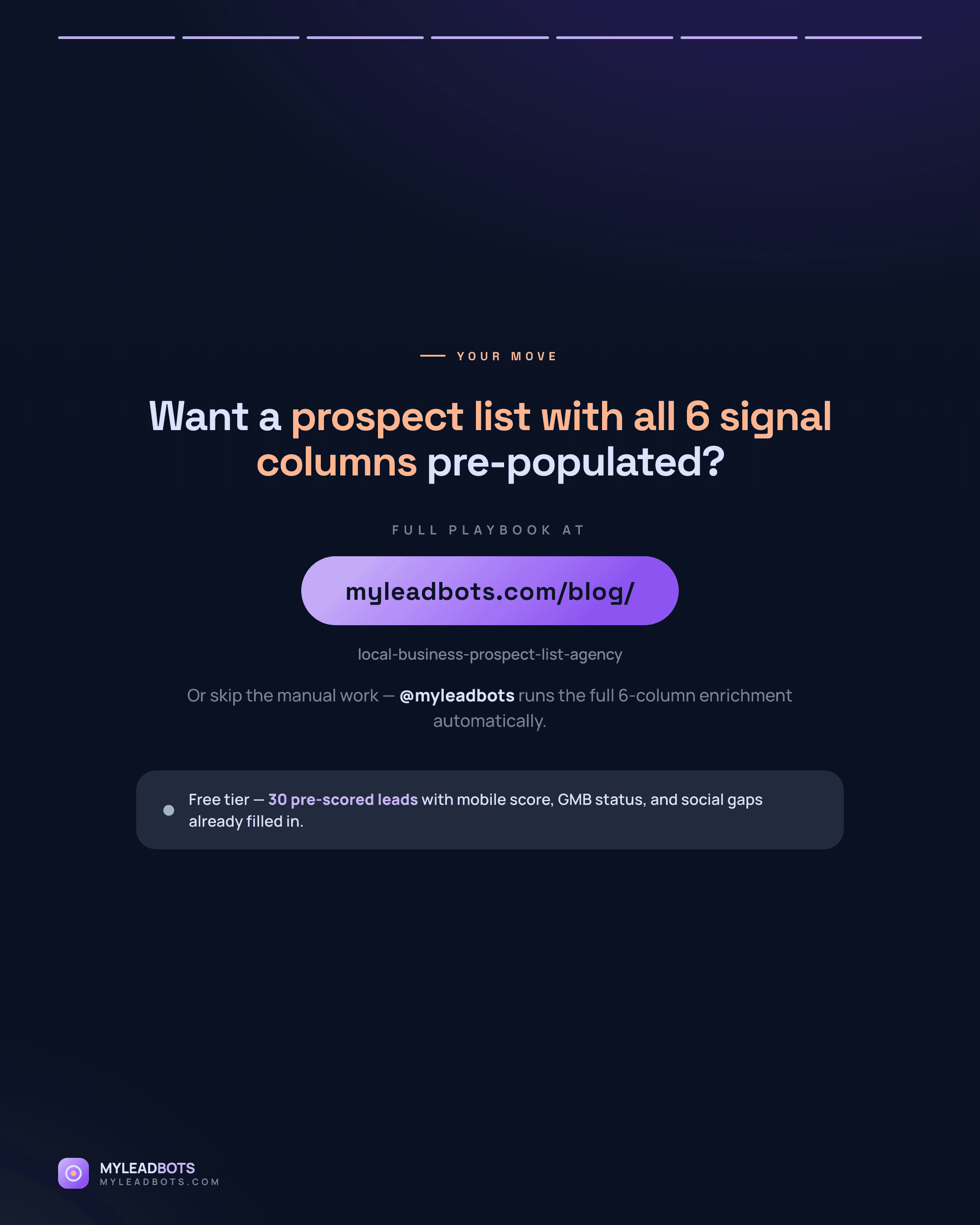 Build a Local Business Prospect List That Converts (2026) — slide 7